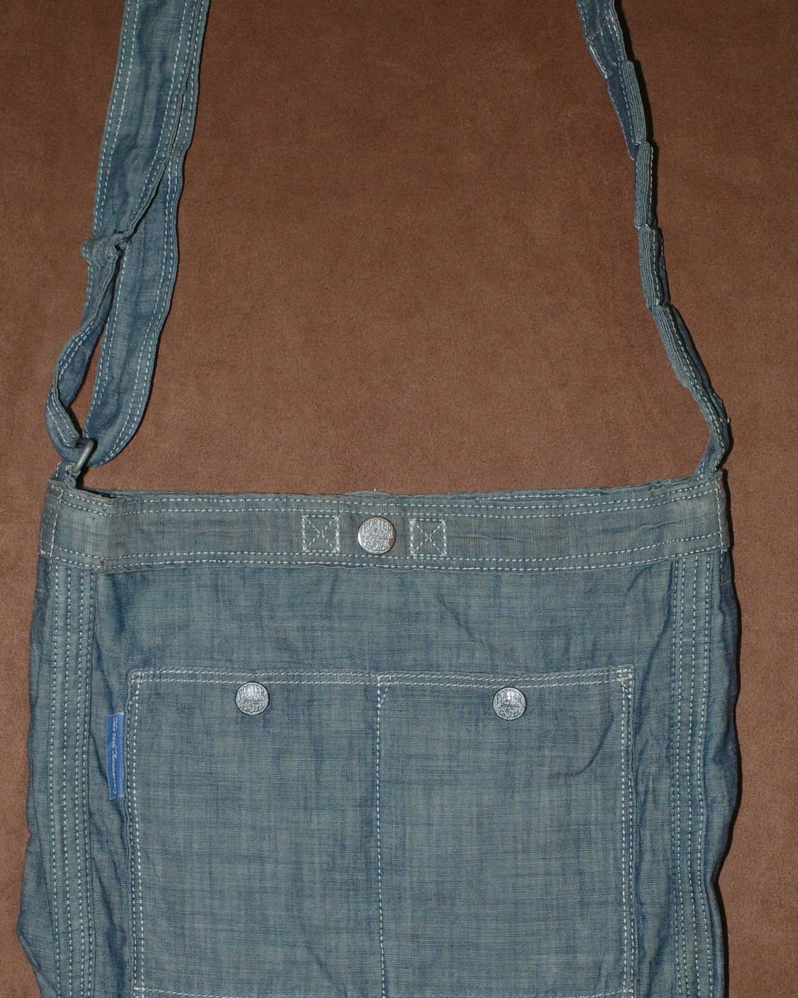 포터 70주년 한정 샴브레이 데님 크로스백 상품이미지4