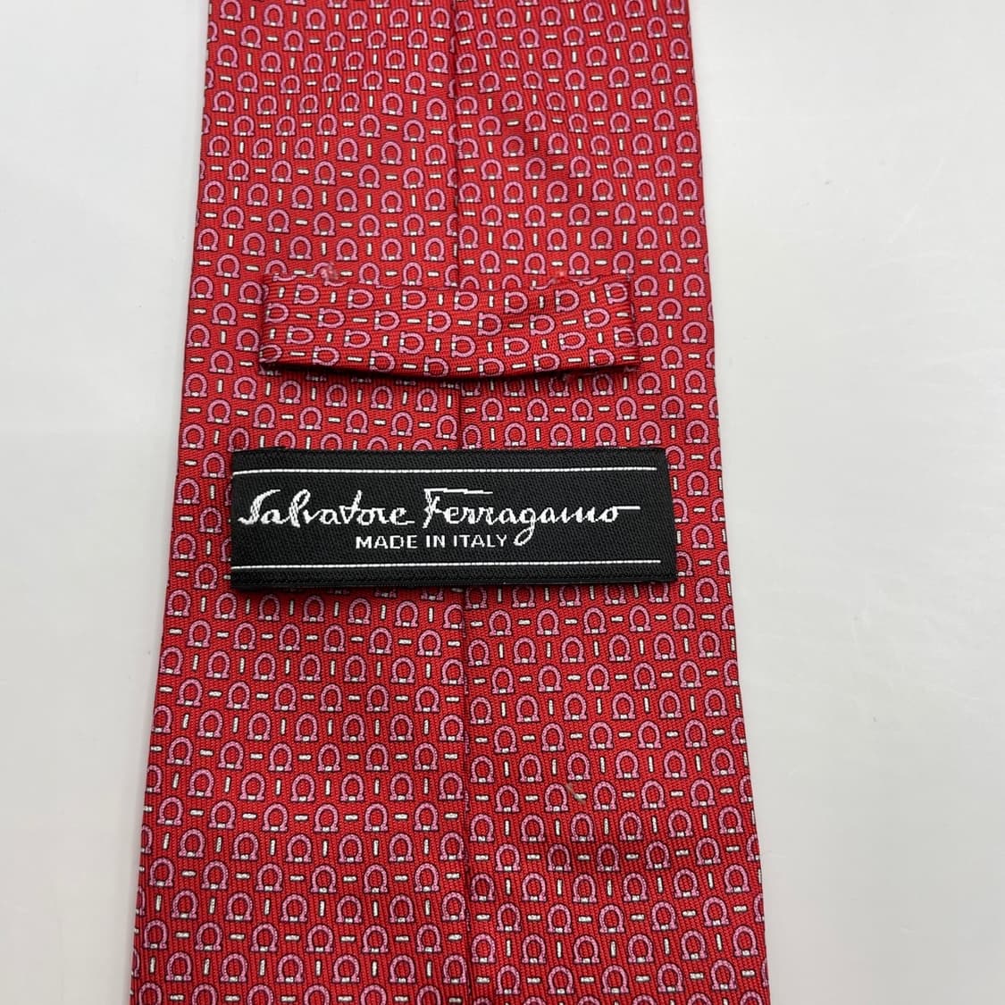 246) (Ferragamo) 살바토레페레가모 패턴 넥타이 상품이미지5