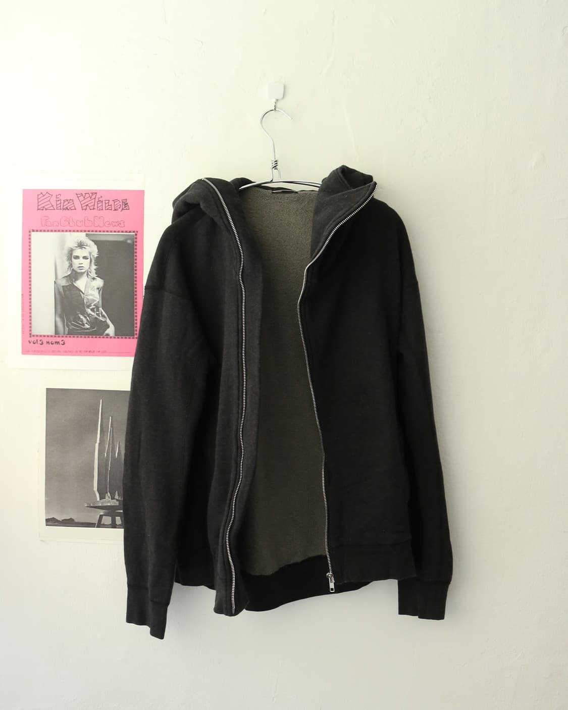 라드 뮤지션 비대칭 지퍼 후드 집업 상품이미지6