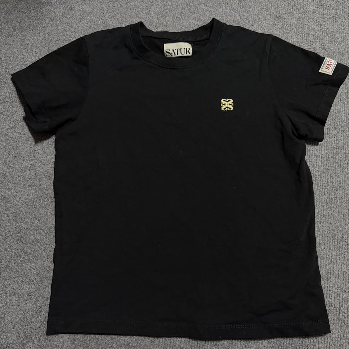 세터 블랙 반팔티 s 상품이미지2