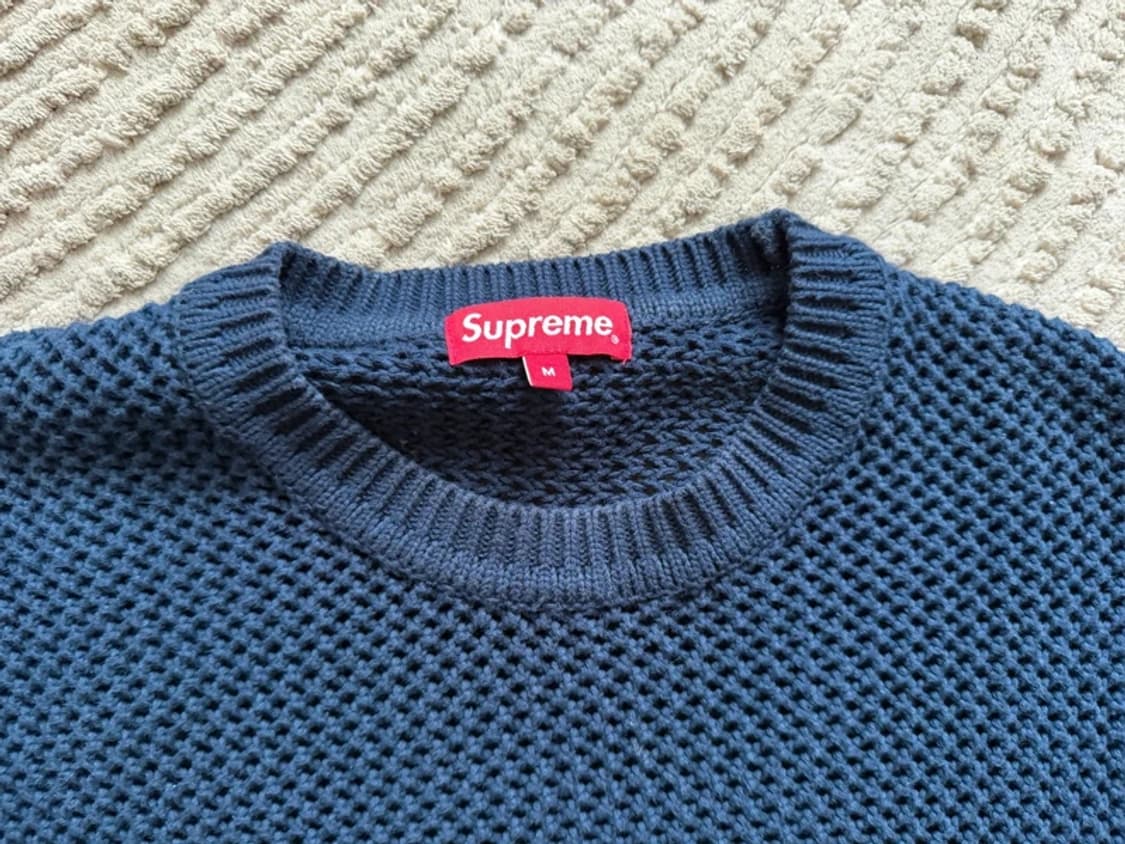 슈프림 오픈 니트 스몰 박스 스웨터 상품이미지2