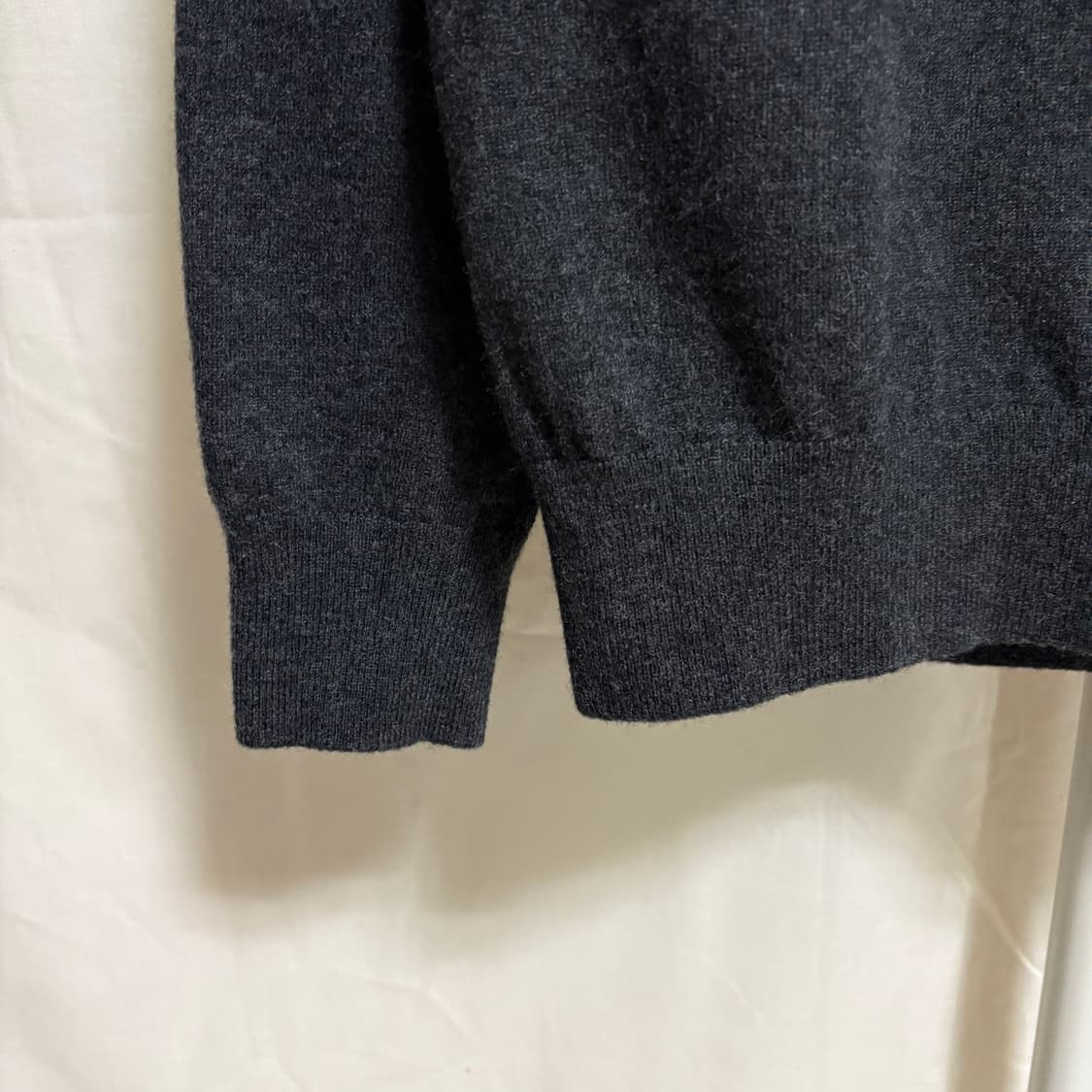 브룩스브라더스 클래식 울 카라 니트 / 차콜, L 상품이미지6