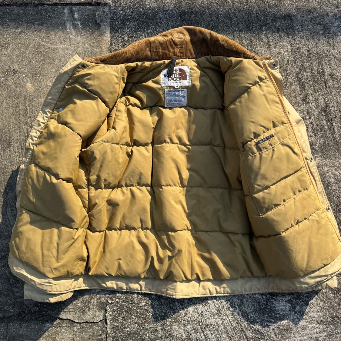 [M] 80s North face 노스페이스 다운 패딩 자켓 상품이미지3