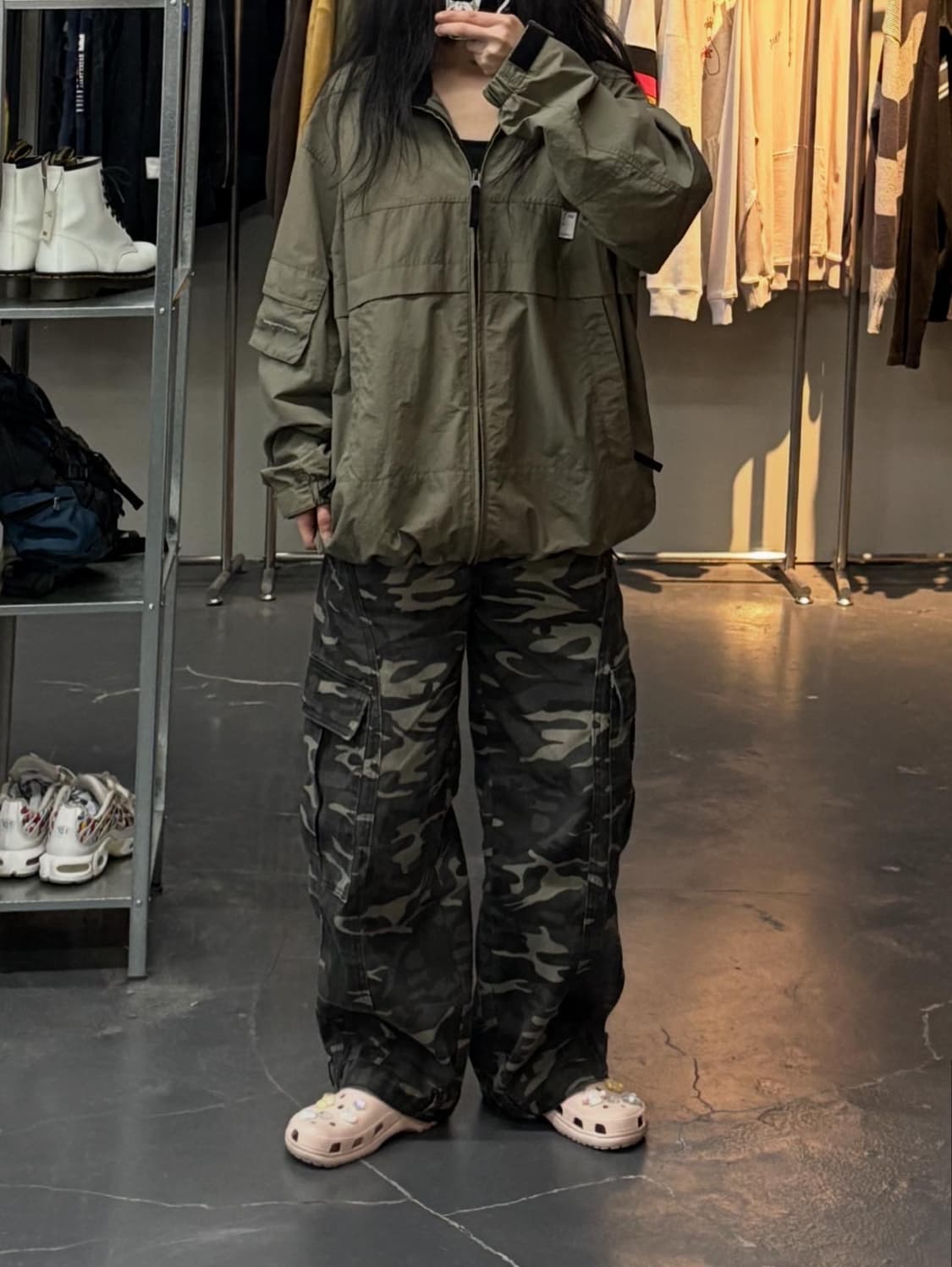 디스이즈네버댓 DSN SUPPLEX 올리브 재킷 A2416 상품이미지1