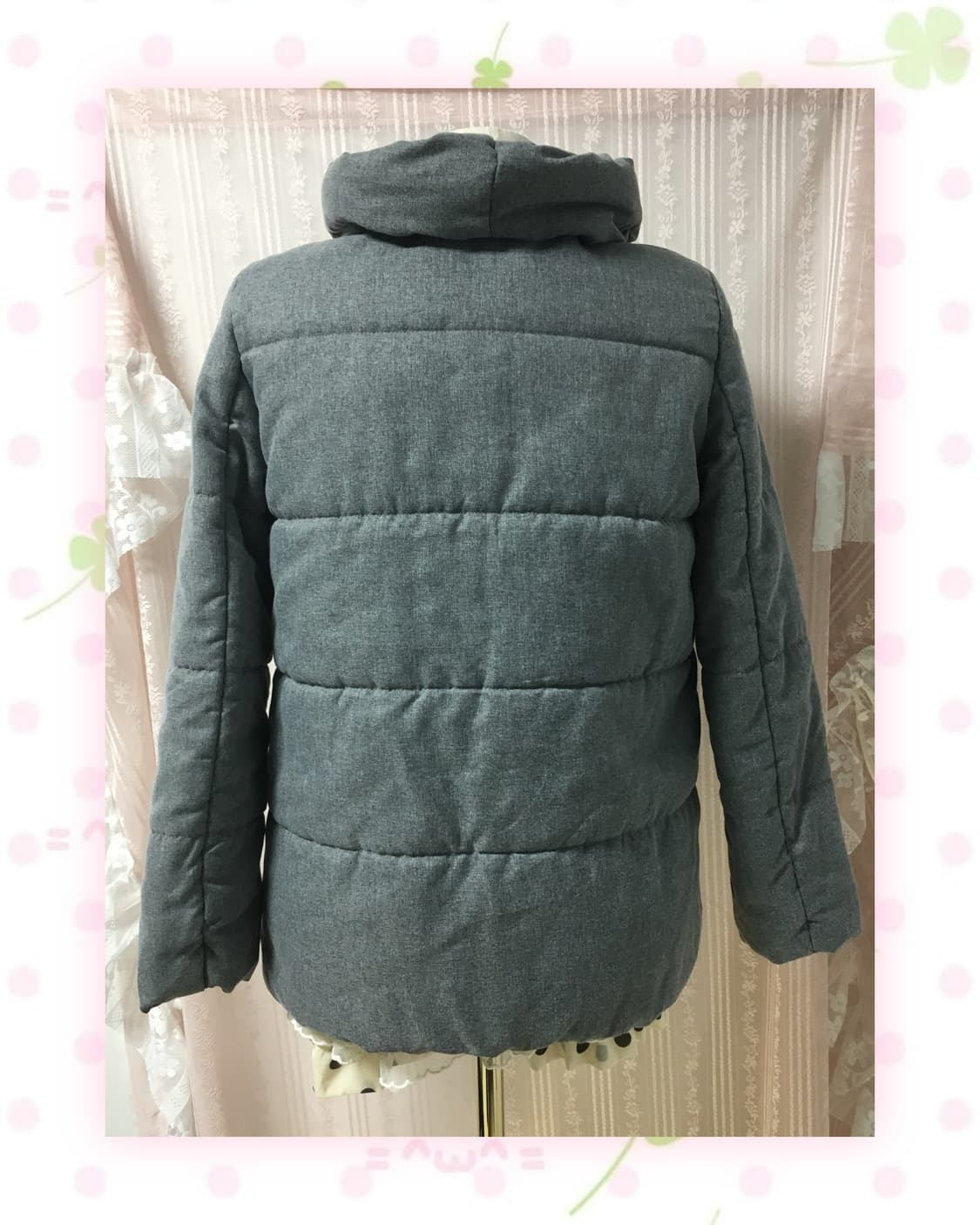 그레이 도쿄걸 패딩 상품이미지2