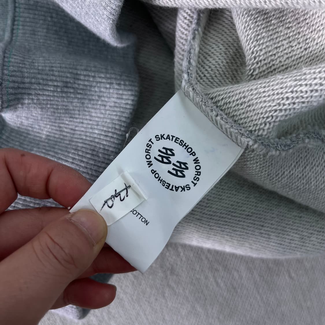 100 다다이즘 워스트 스케이트샵 후드티 상품이미지9