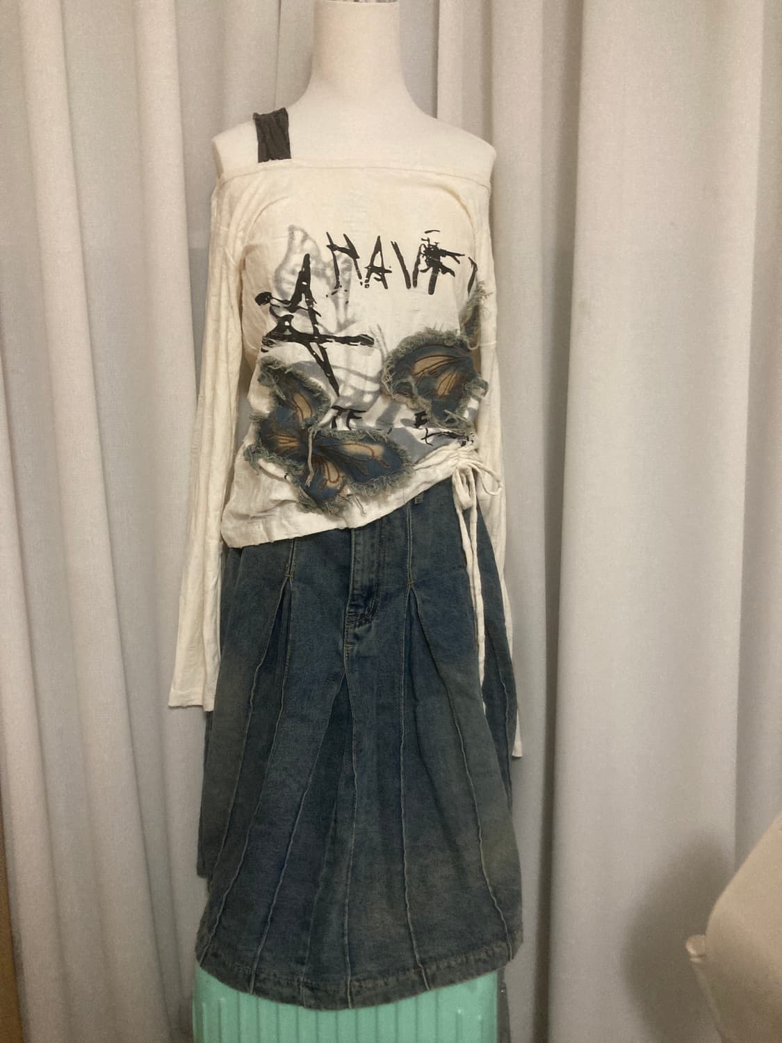 청미디스커트 코디셋 상품이미지1