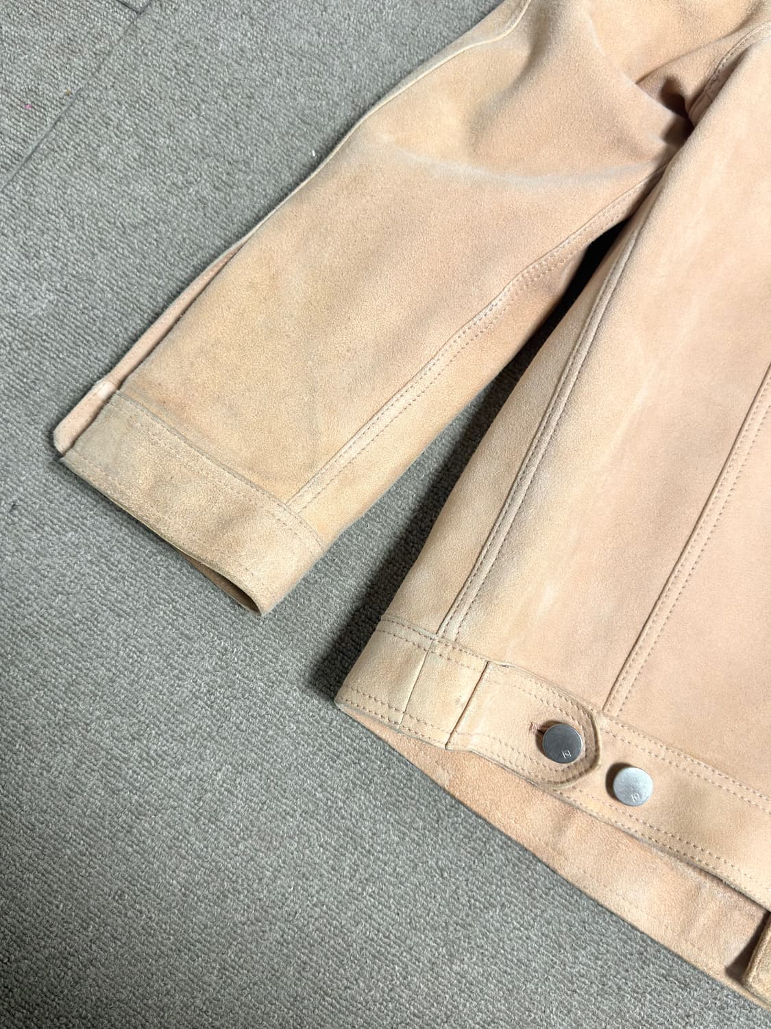 던힐 런던 스웨이드 가죽 트러커 자켓 상품이미지9