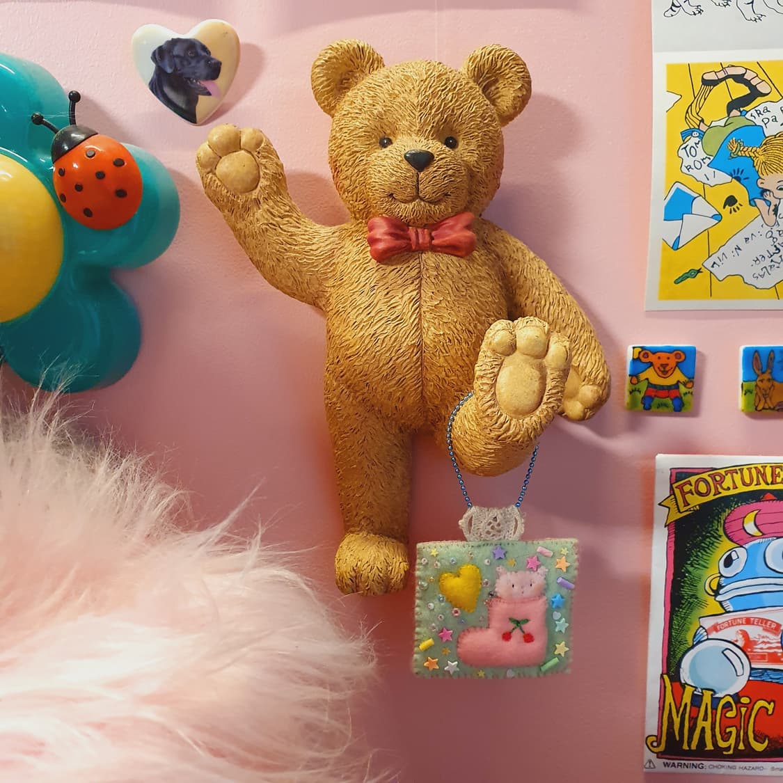 빈티지 소품 / 인테리어 테디베어 후크 곰돌이 후크 상품이미지2