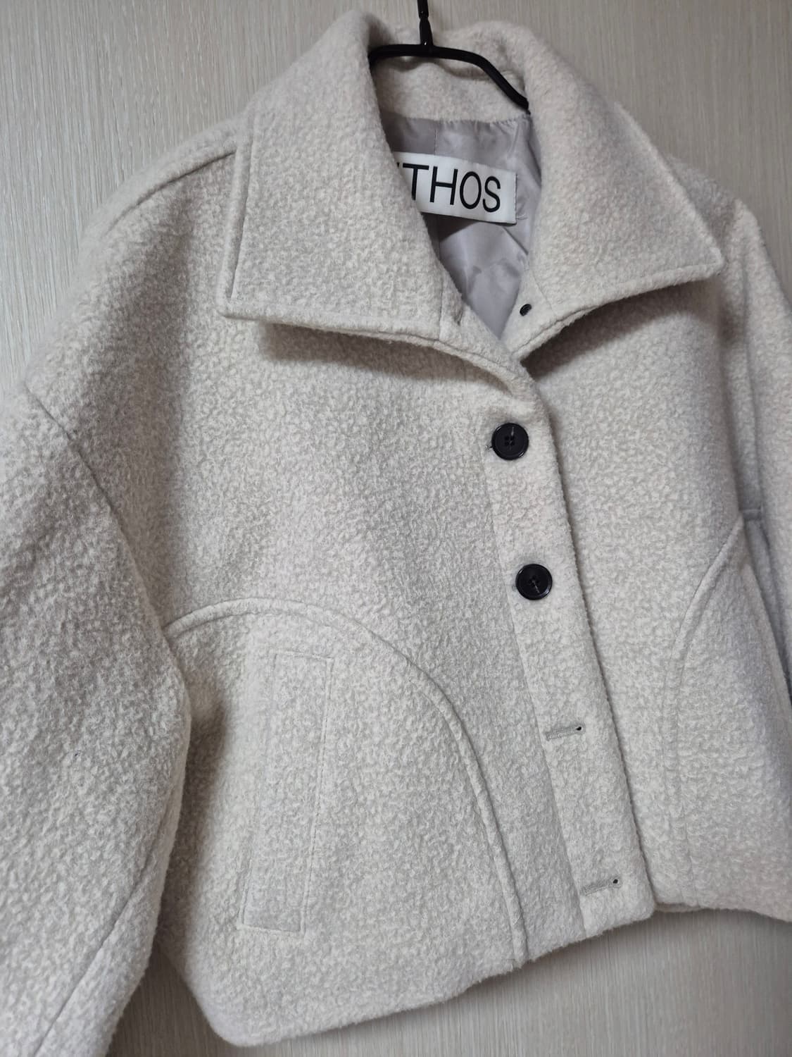 에토스  ethos 크롭자켓 울 숏코트 상품이미지2