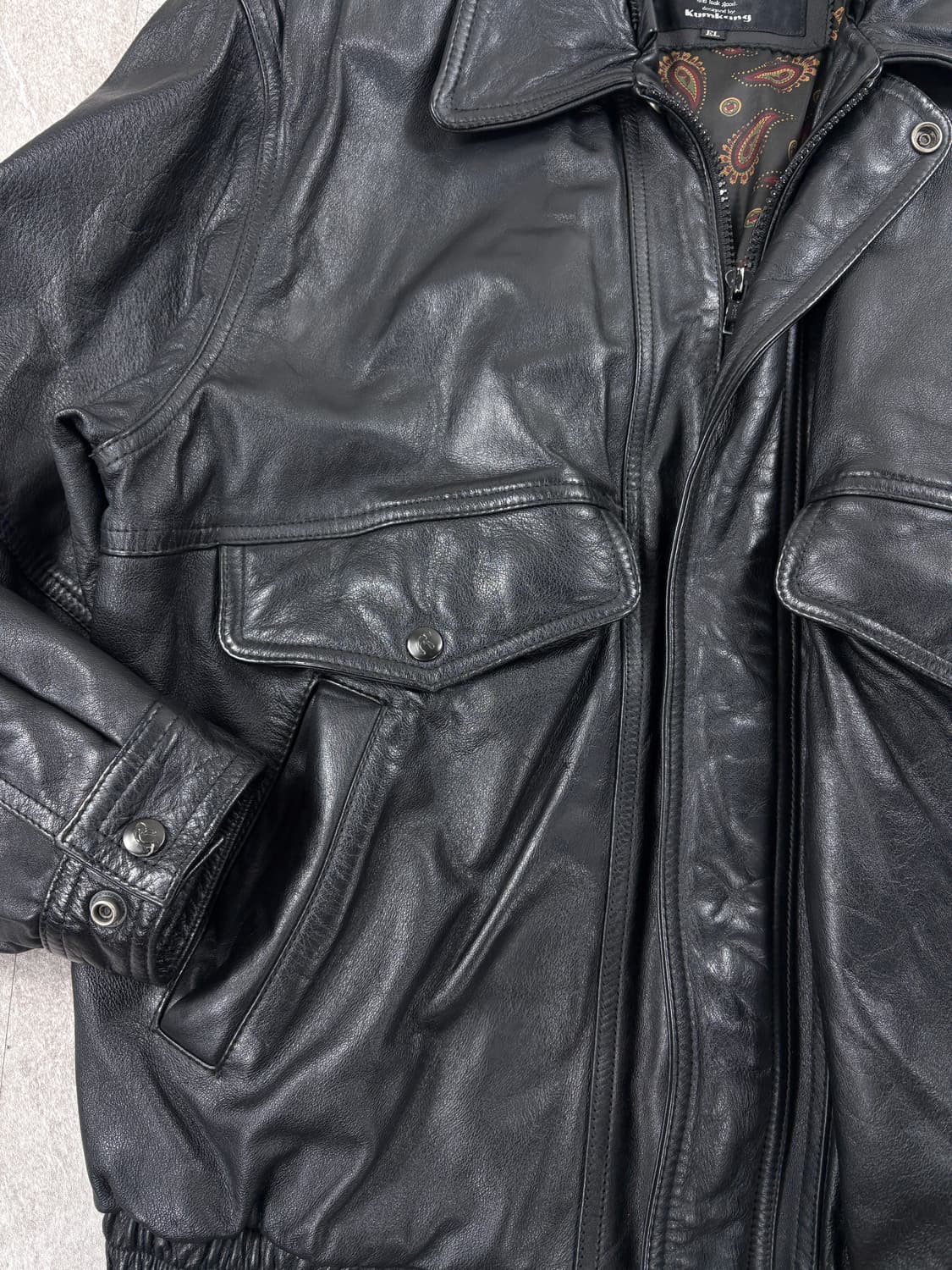 Vintage Leather Jacket    상품이미지2