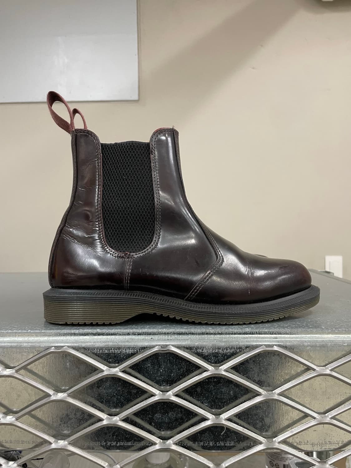 닥터마틴 플로라 첼시부츠 체리 레드 uk3 상품이미지4