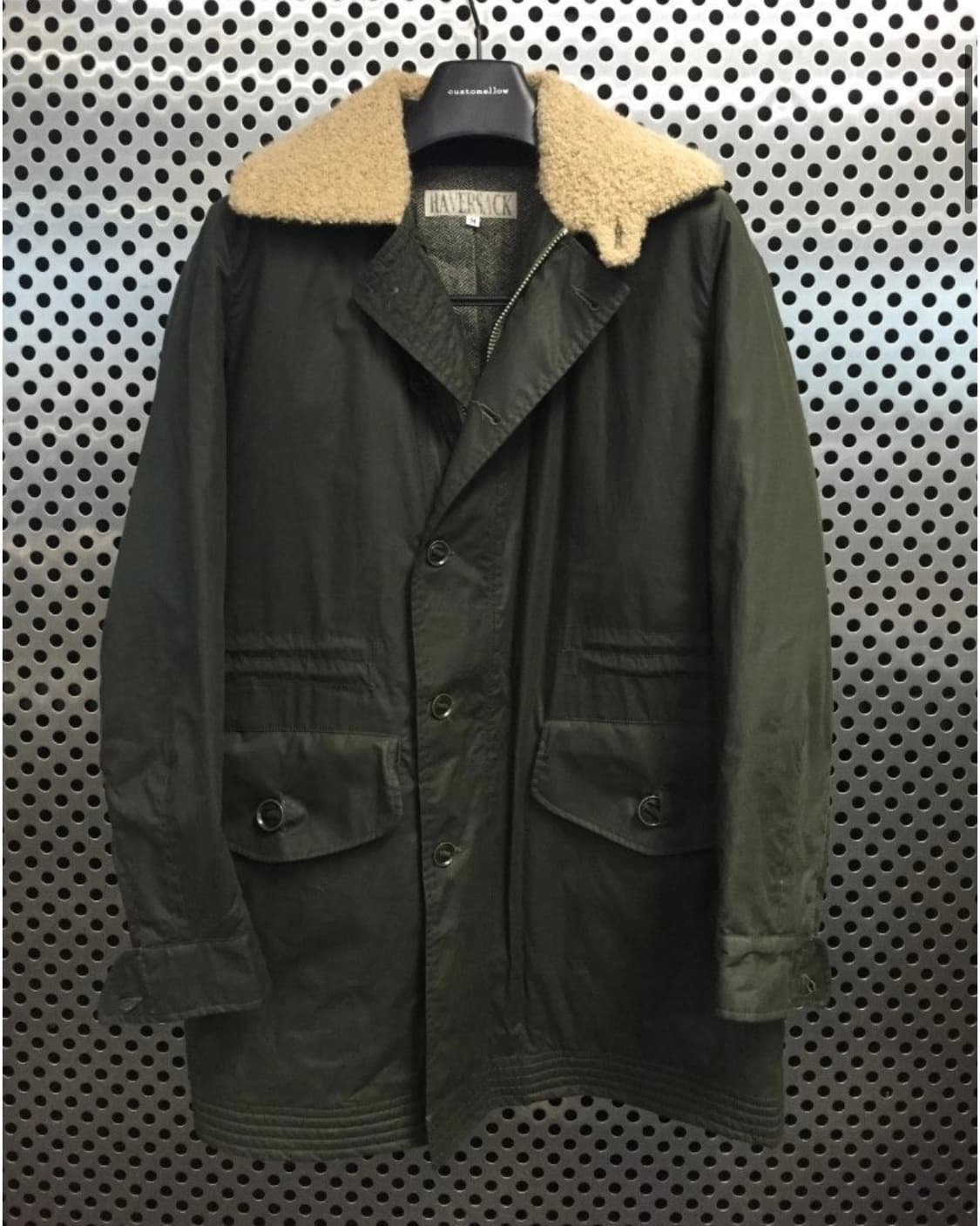 [97] 하버색 왁스코팅 코트 상품이미지1