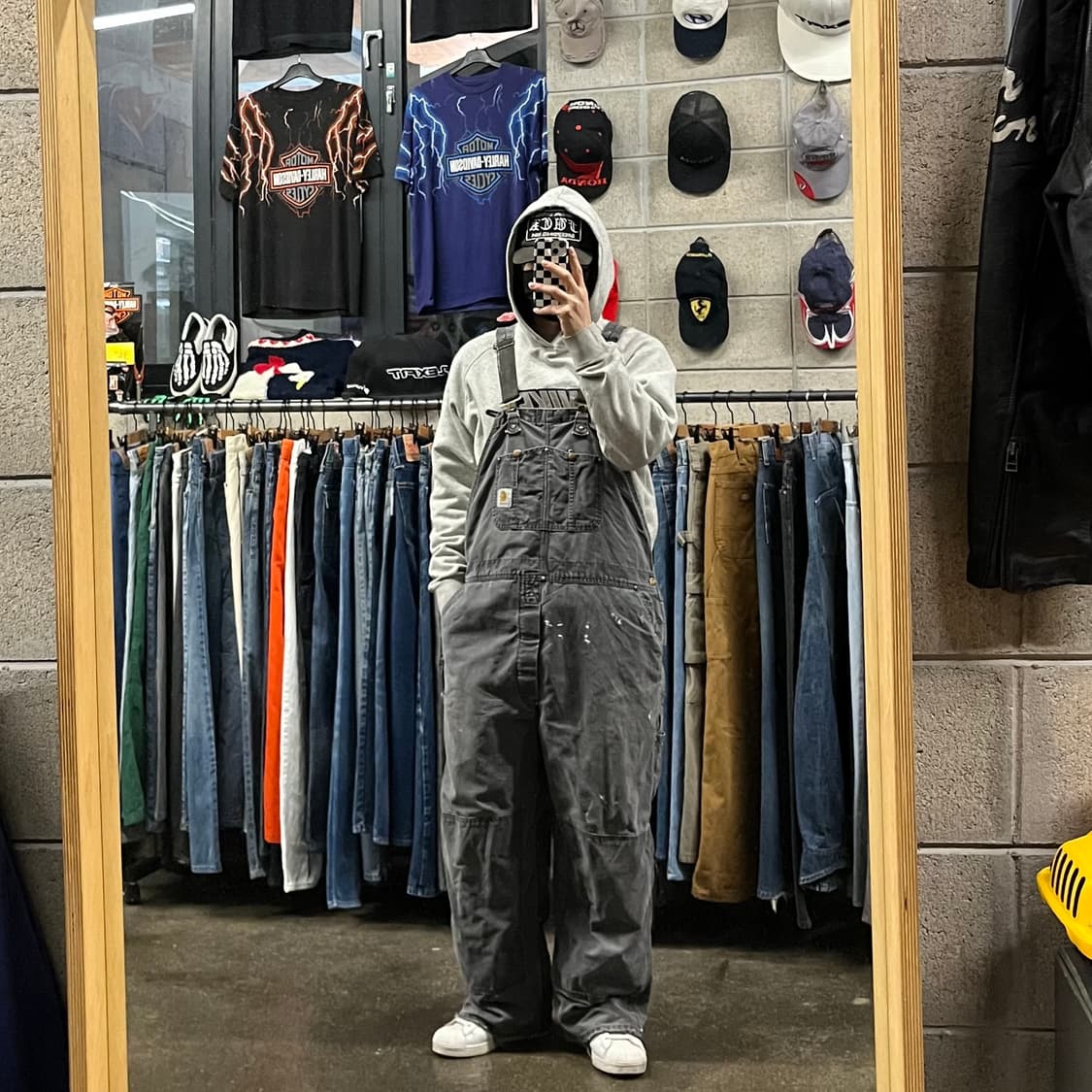 Carhartt 더블니 오버롤 (~40“) 상품이미지1