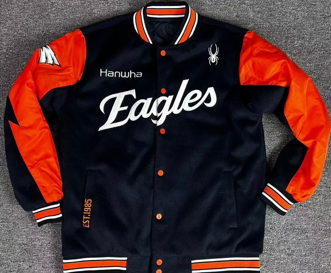 한화 이글스 25 어센틱 플러스 라인 레거시 리버시블 점퍼 M 상품이미지1