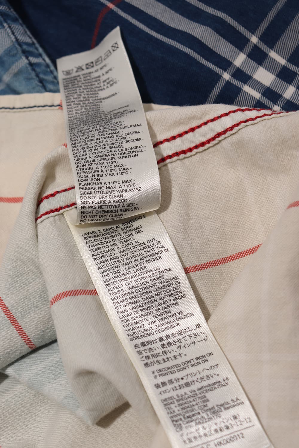 DIESEL 그라데이션 셔츠 size XXL 상품이미지6