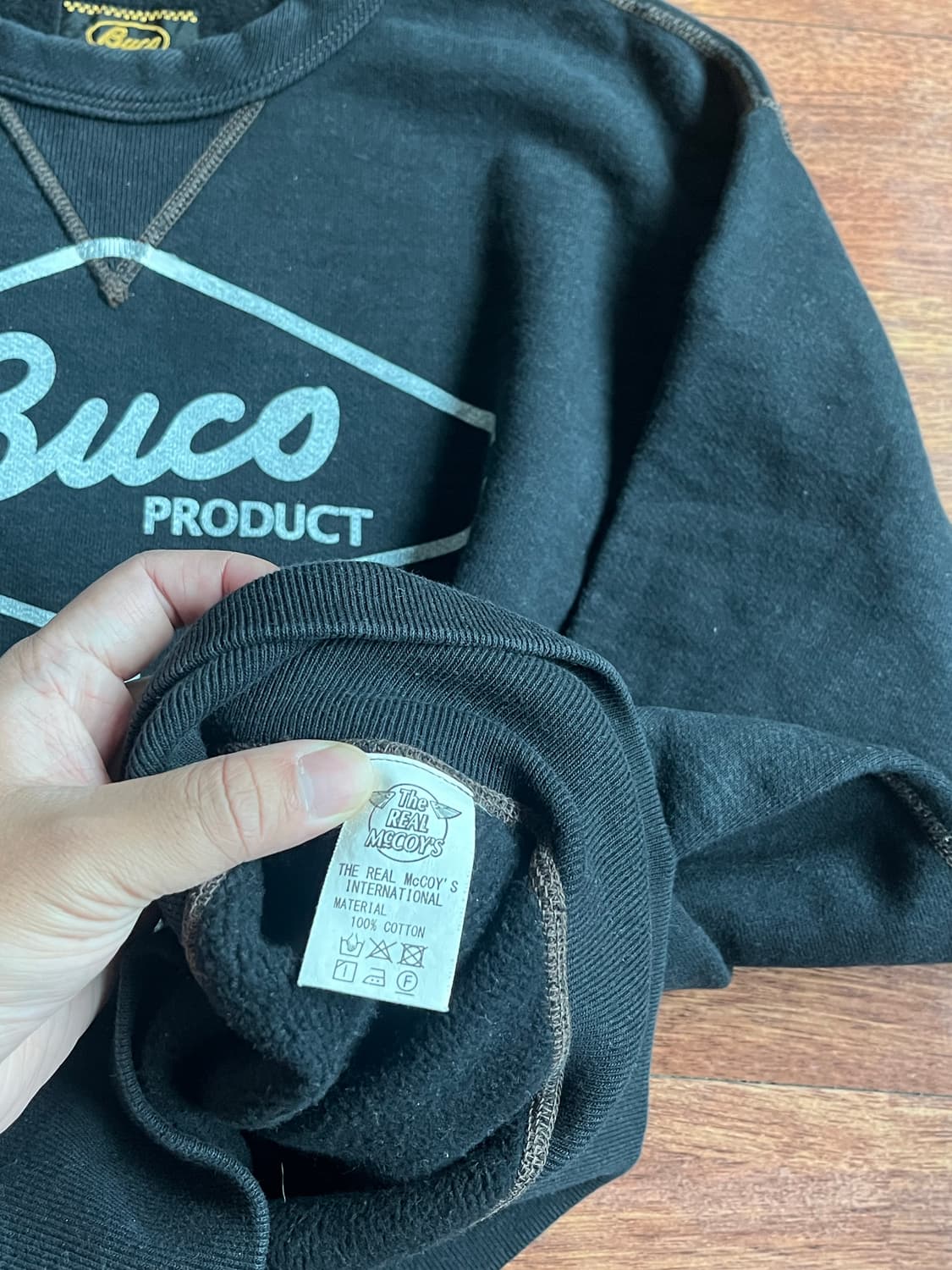 부코  리얼맥코이 스웻셔츠 맨투맨 BUCO SWEATSHIRT 상품이미지5