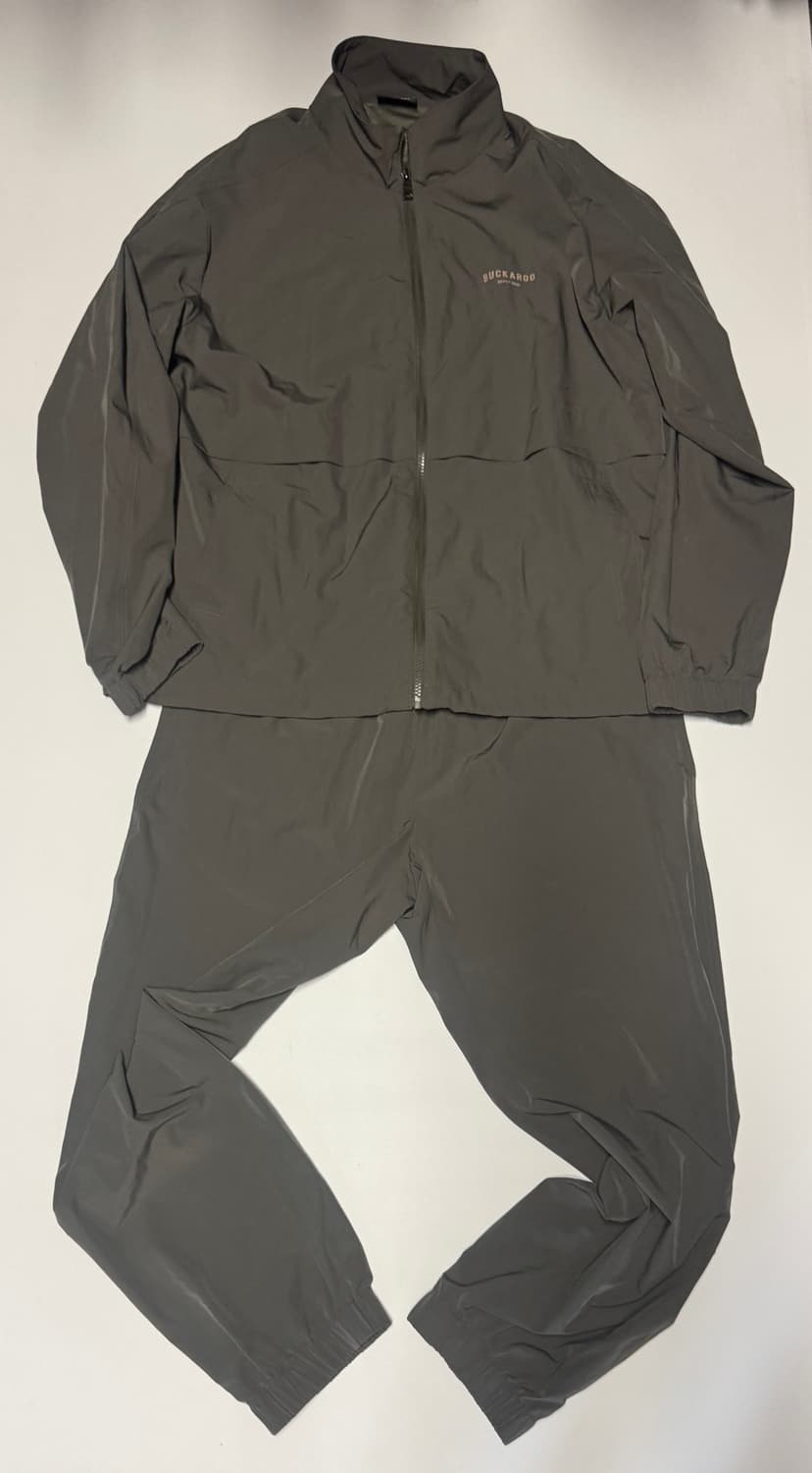 버커루 24년도 트레이닝 우븐 바람막이 조거팬츠 셋업 2XL 카키 상품이미지1