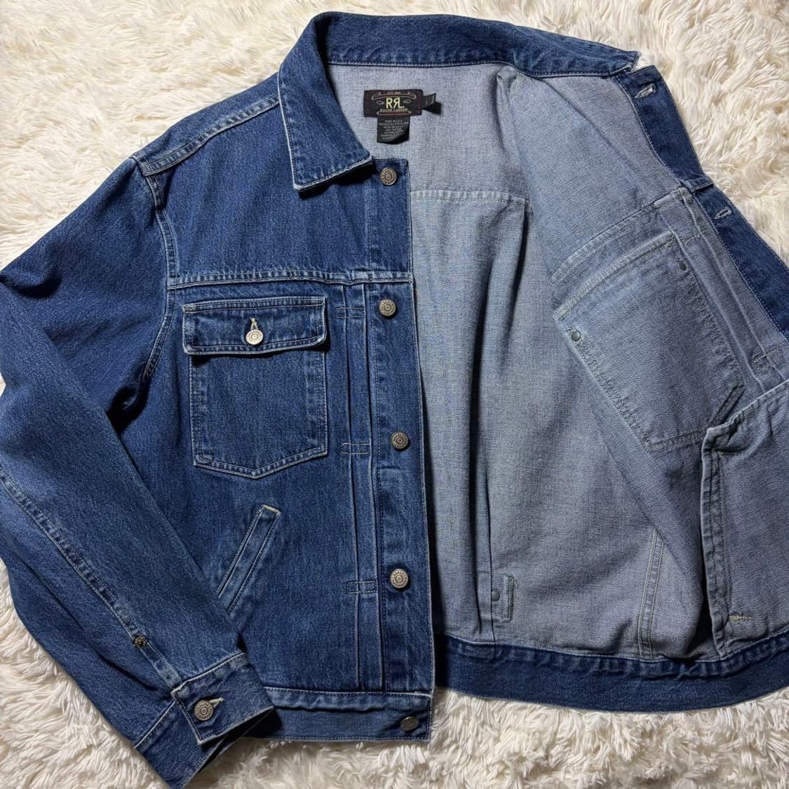 90s RRL 더블알엘 데님자켓 상품이미지2