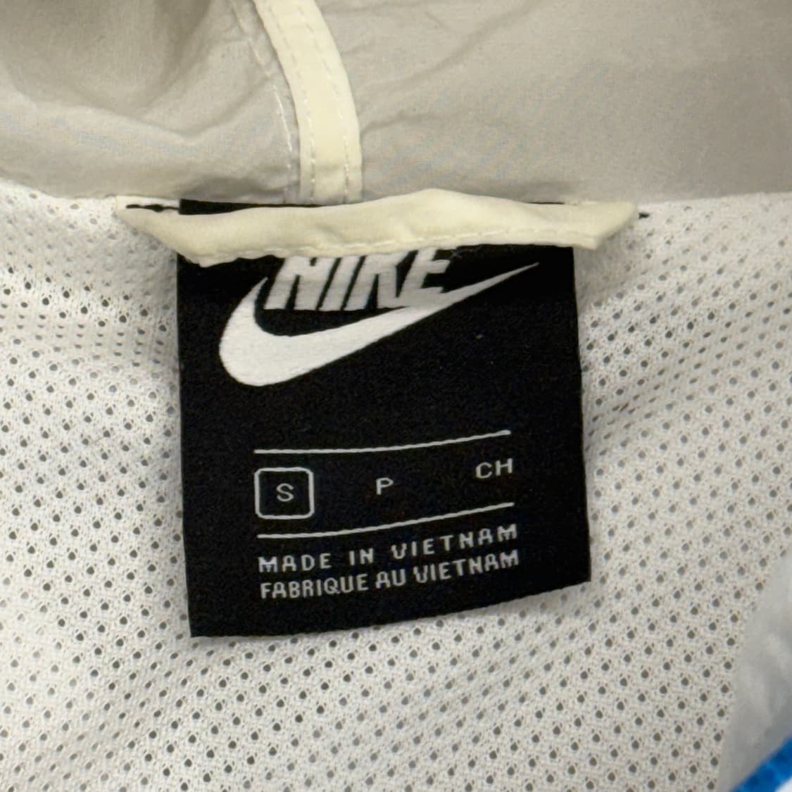 S 나이키 헤리티지 윈드러너 화이트 바람막이 상품이미지4