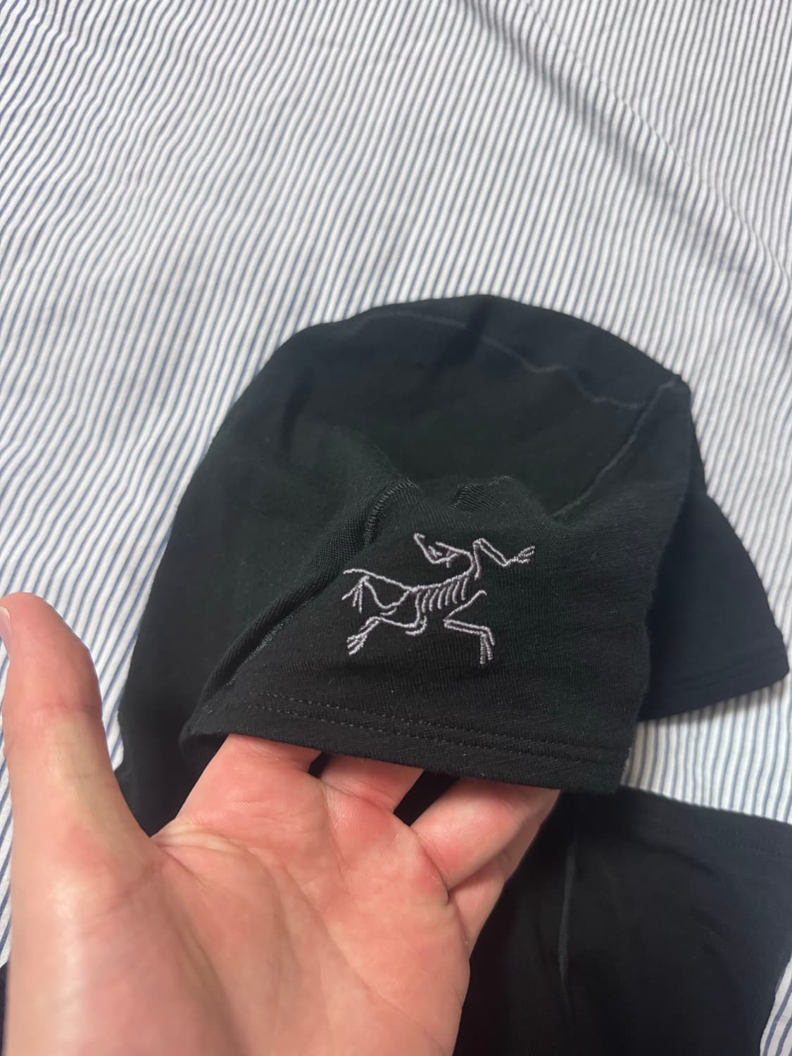 (SS급) 아크테릭스 로 라이트웨이트 울 바라클라바 블랙 L-XL 상품이미지4