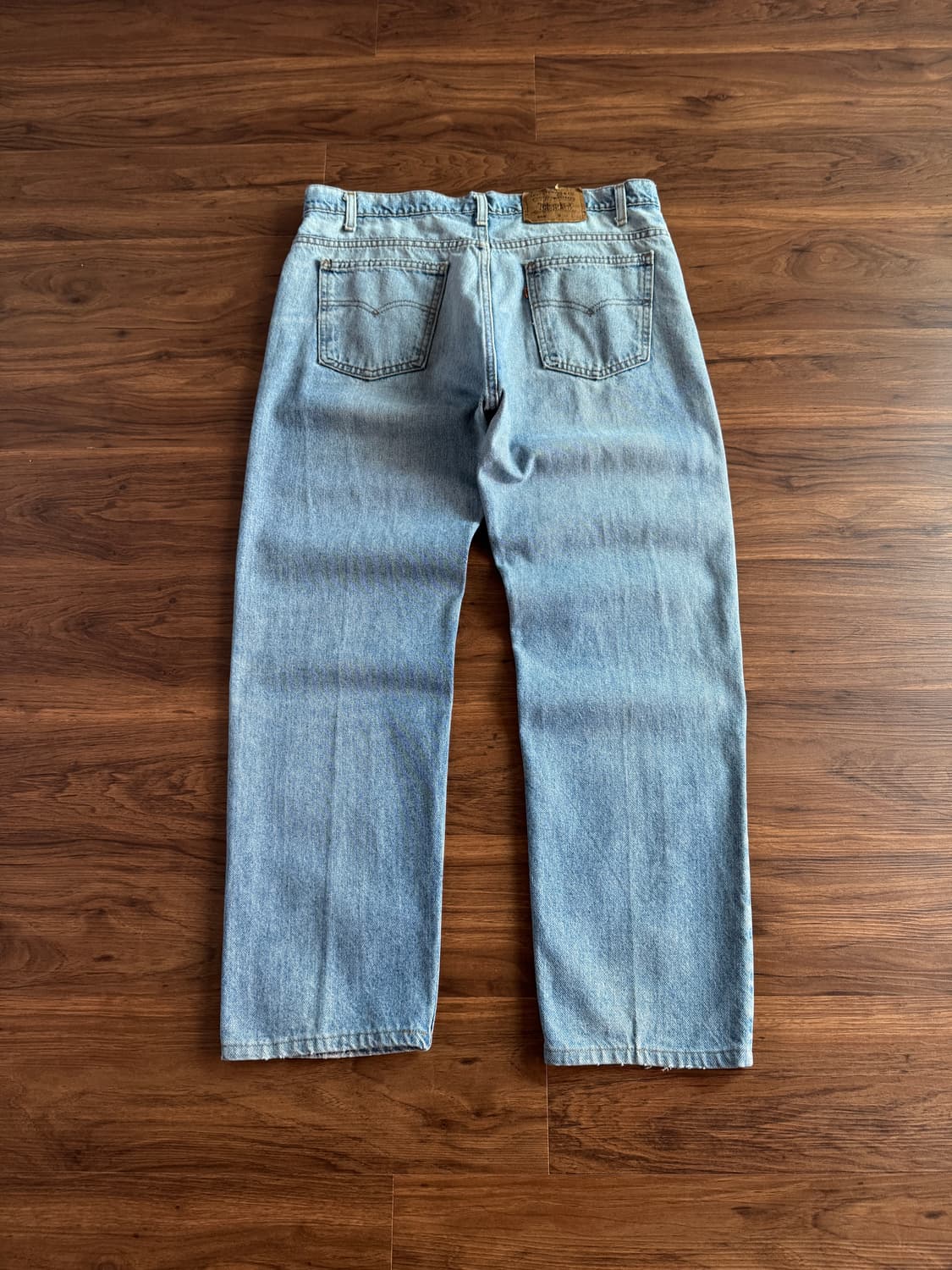 [38]90's 리바이스 505 Made In USA 오렌지탭 데님 팬츠 상품이미지6