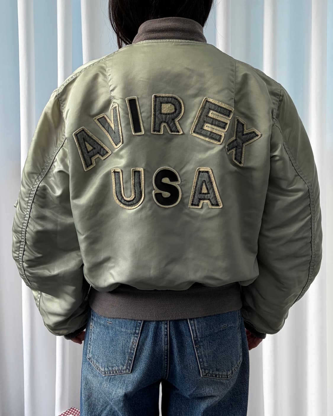 [M]아비렉스 AVIREX USA MA-1 플라이트 자켓 상품이미지1