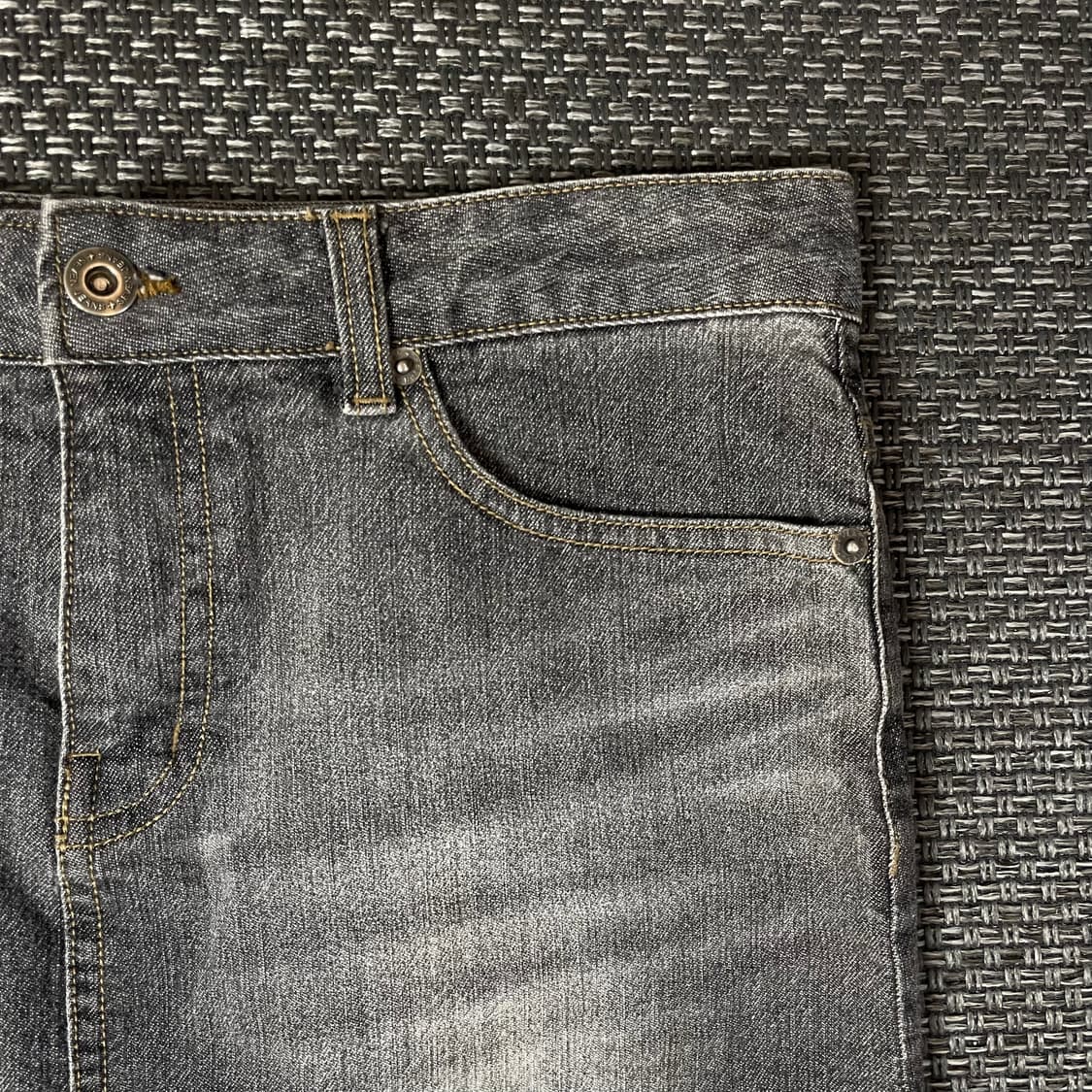 (30) Jeans Company 그레이 워싱 데님 스커트 상품이미지3