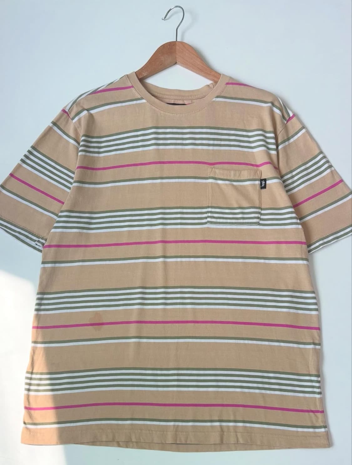 Stussy 스투시 단가라 포켓 티셔츠 상품이미지2
