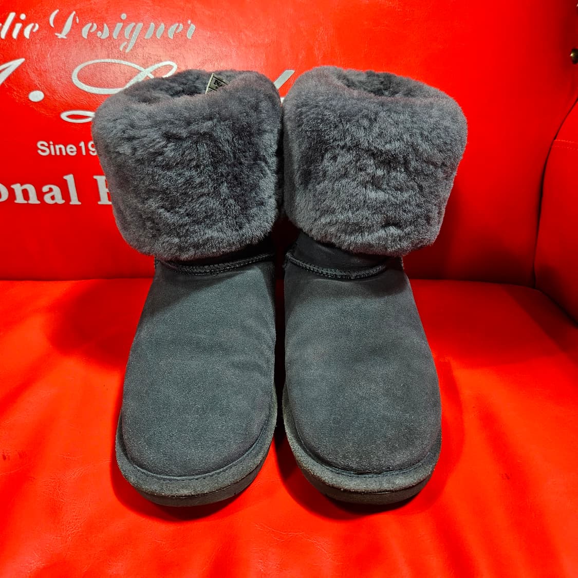 베어파우 나탈리아 차콜 퍼 부츠 38size 상품이미지3