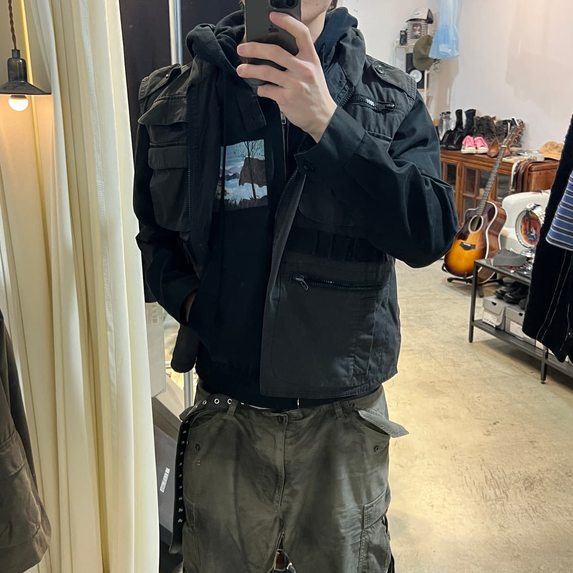 John Undercover (존 언더커버) 조이디비전 스윙 보머 자켓 상품이미지2