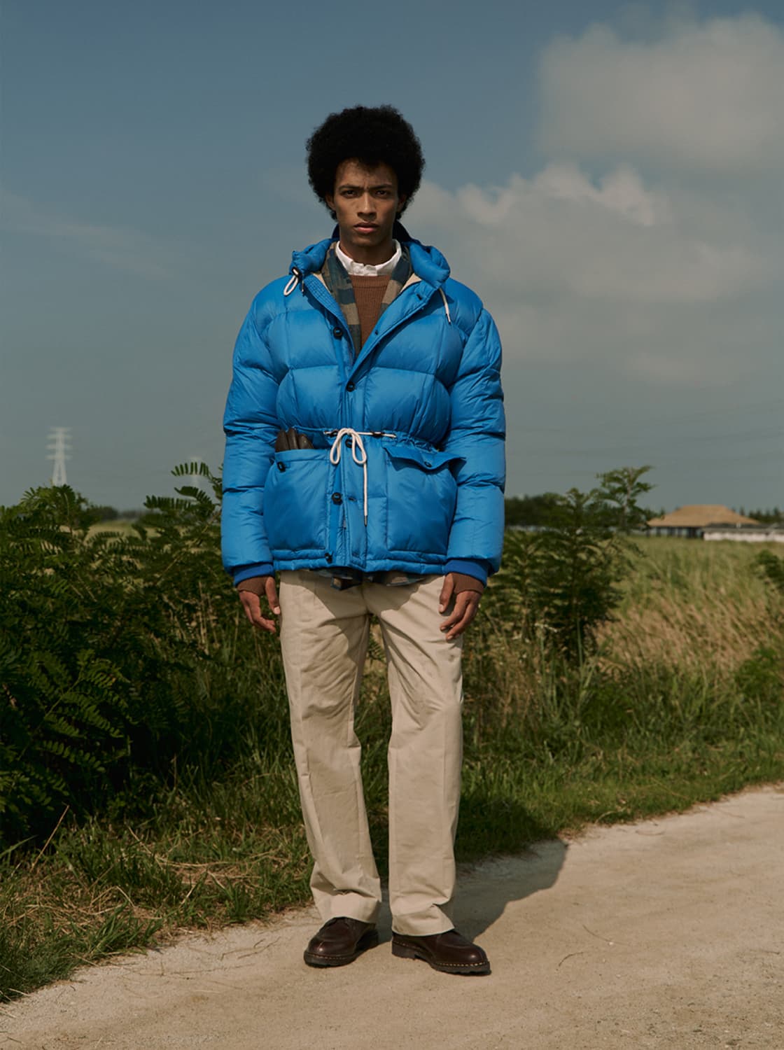 아웃스탠딩 / 구스다운 카라코람 다운 파카 패딩 / L 상품이미지4