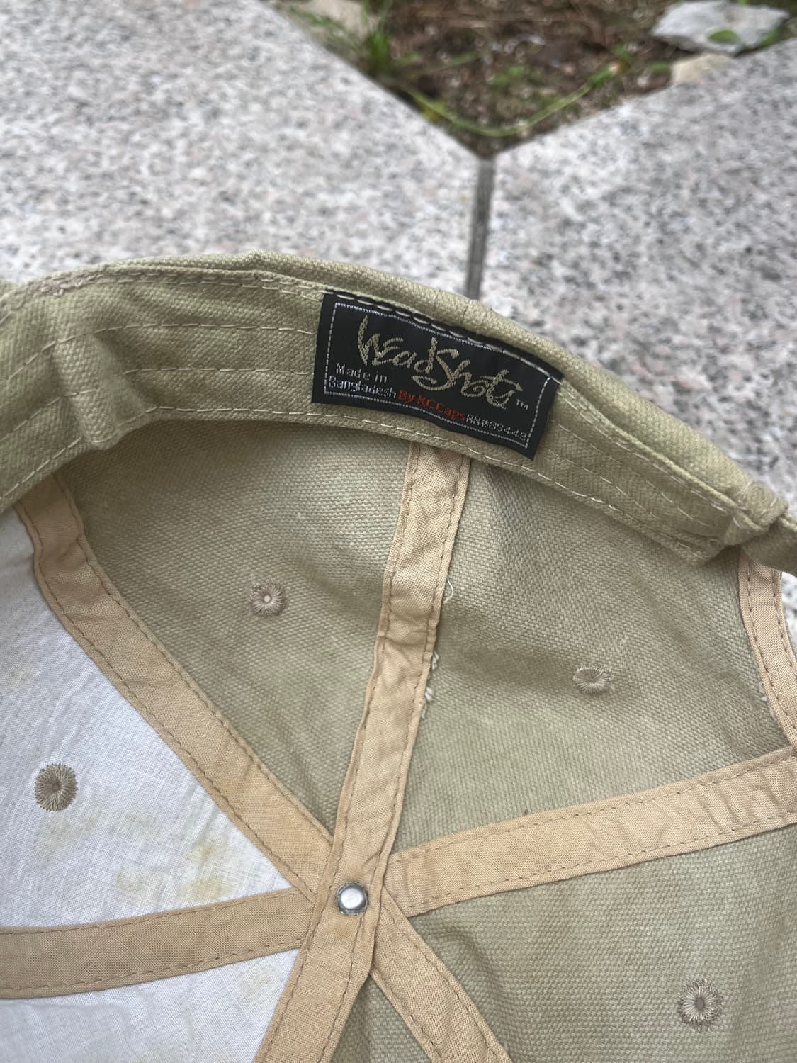 Vtg 빈티지 레터링 자수 볼캡 상품이미지8