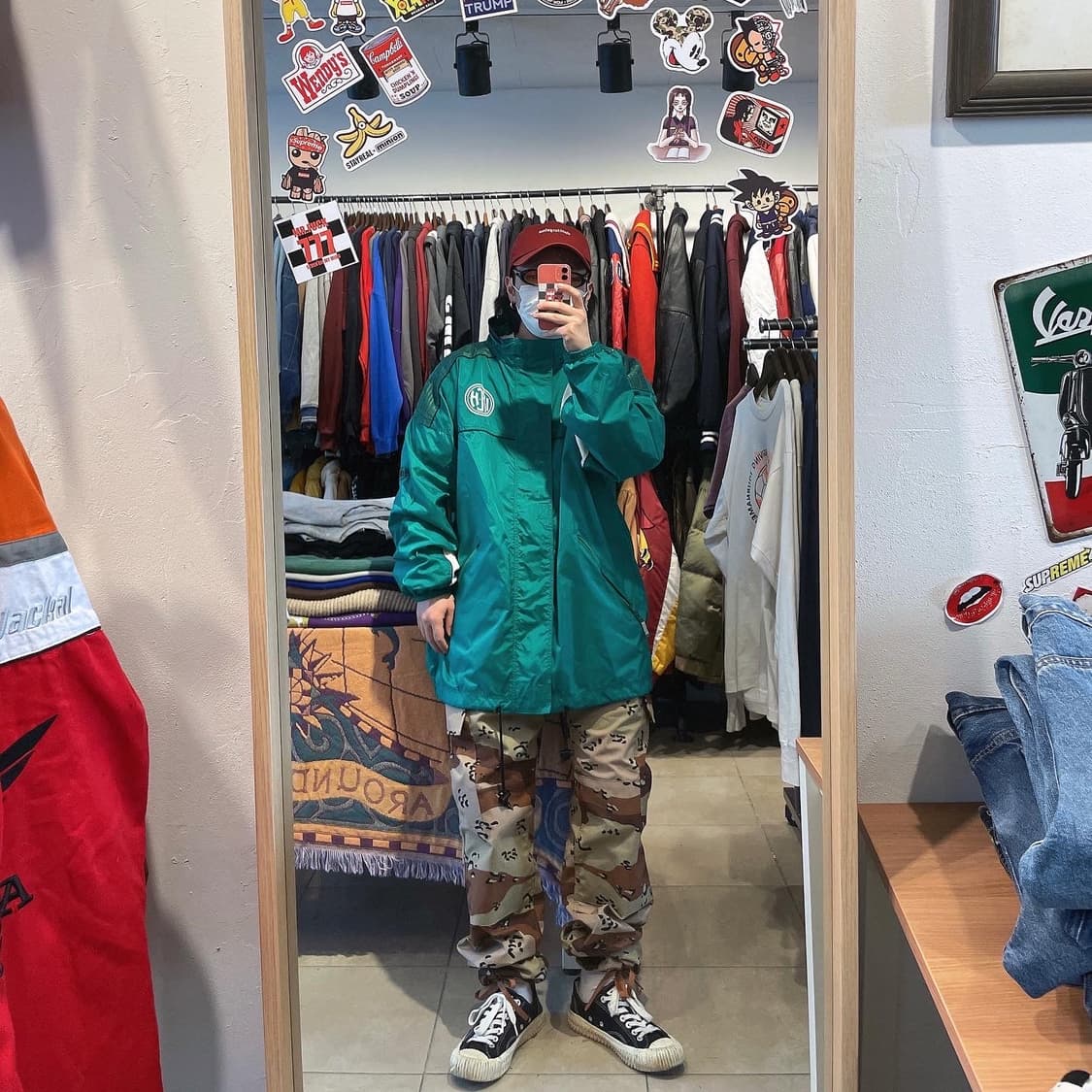 80s 올드 퓨마 바람막이 2XL 상품이미지3