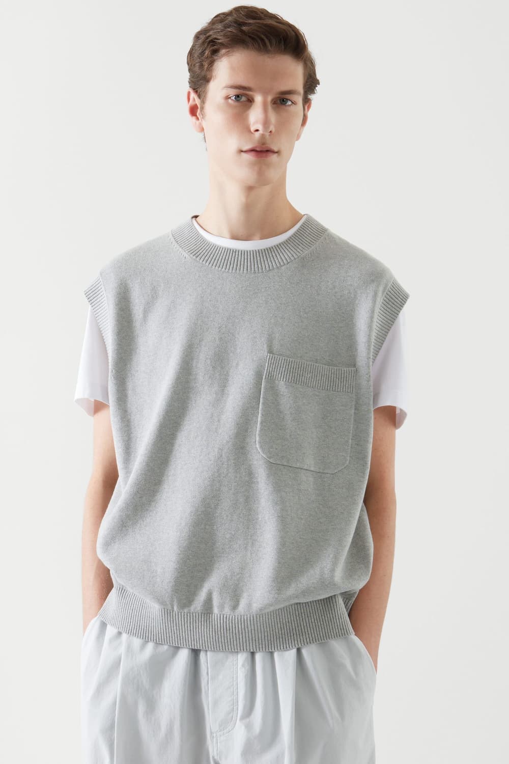 [코스] 패치 포켓 베스트 상품이미지1