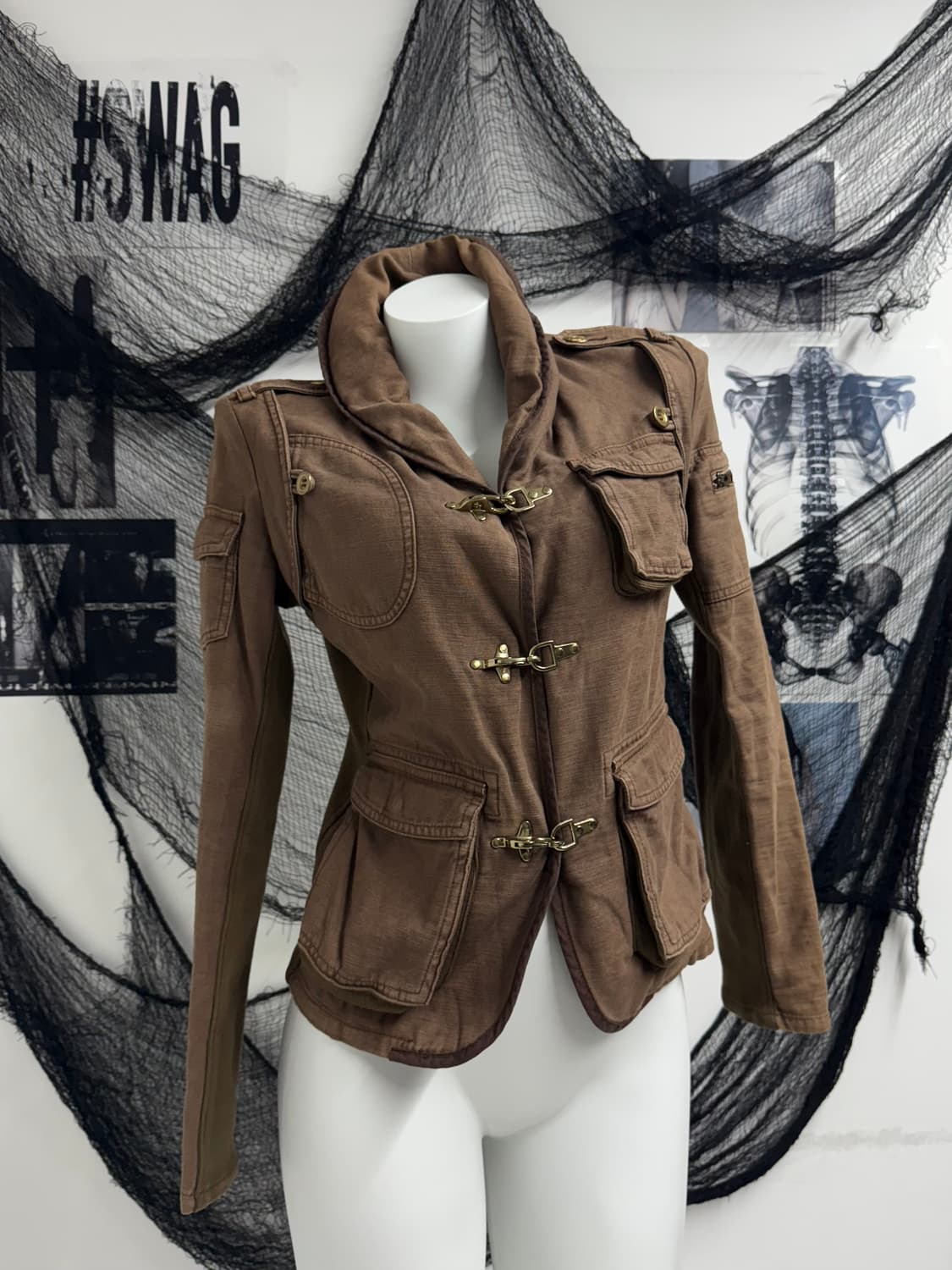 00s pocket corset detail jacket 상품이미지3