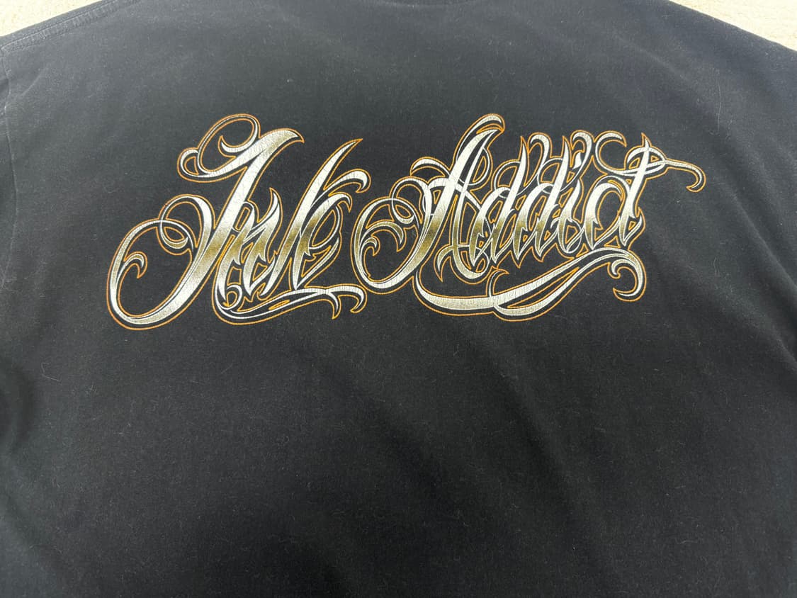 •Rock Eagle × Ink Addict 타투 그래픽 반팔 티셔츠 상품이미지4