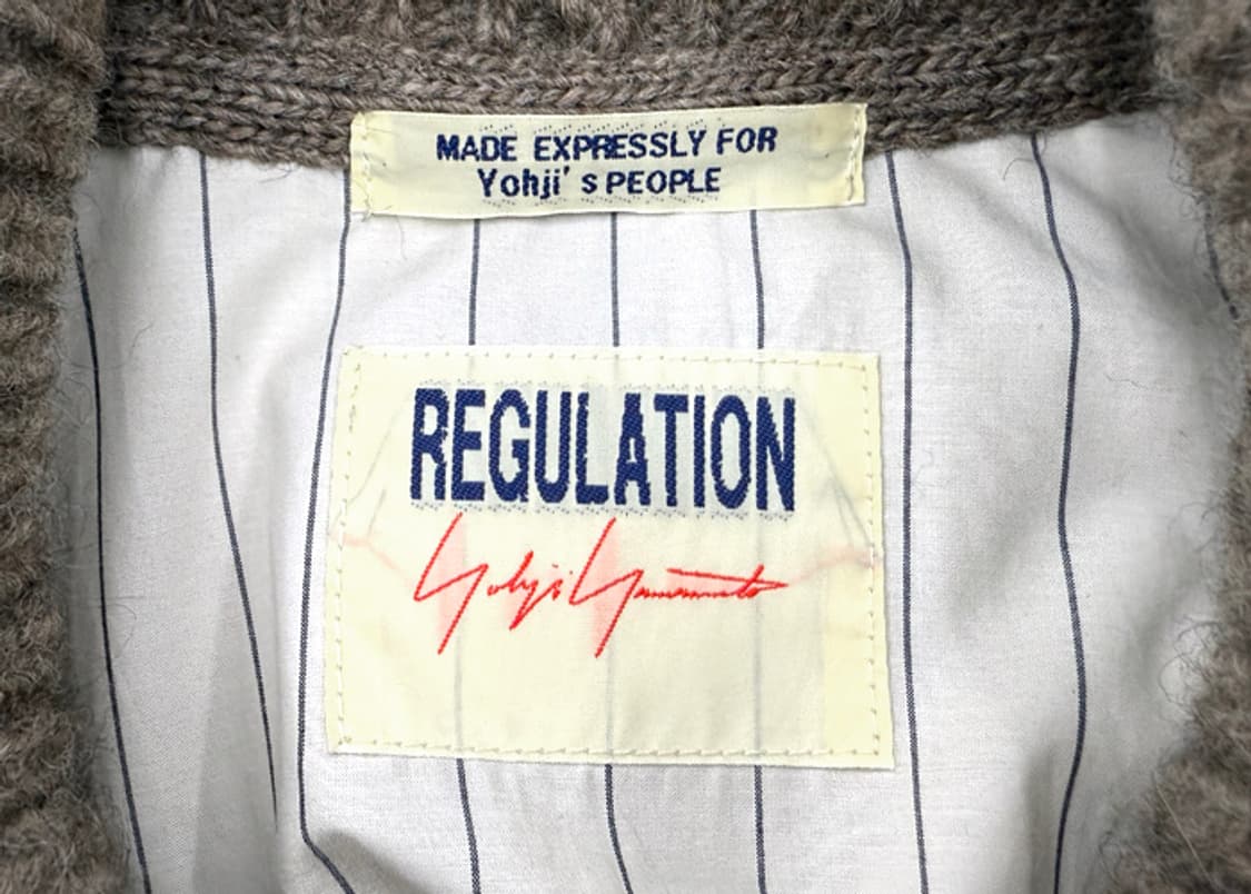 요지야마모토 터틀넥 니트 롱 원피스 상품이미지8