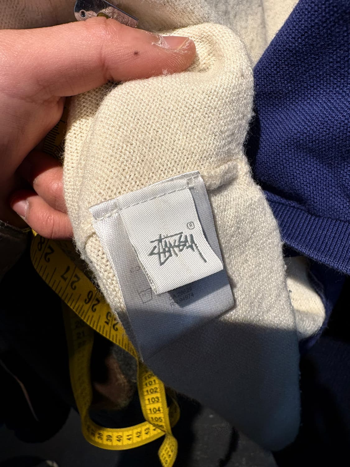 스투시 브러쉬드 숏슬리브 니트 스웨터 A3637 상품이미지6