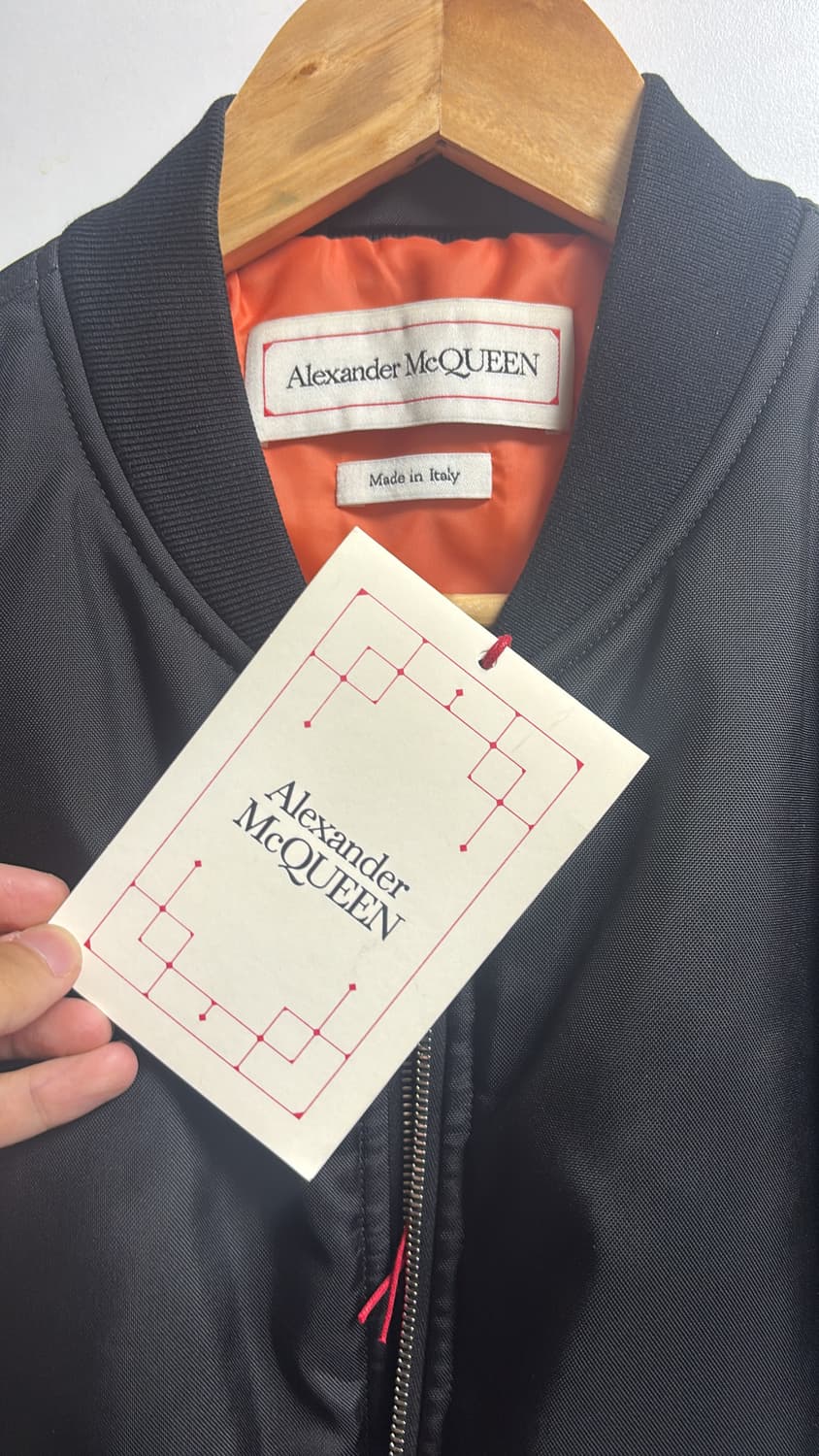 Alexander mcqueen 하네스 봄버 자켓 48사이즈 새상품 상품이미지5