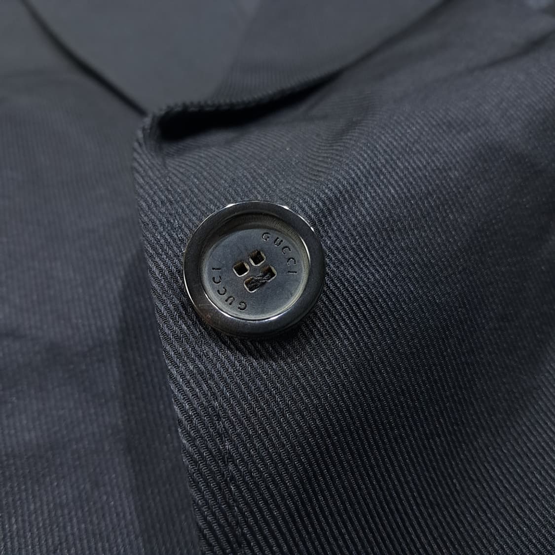 CL169 구찌 이태리판 톰포드 코튼실크 벨티드 블랙 자켓 상품이미지9