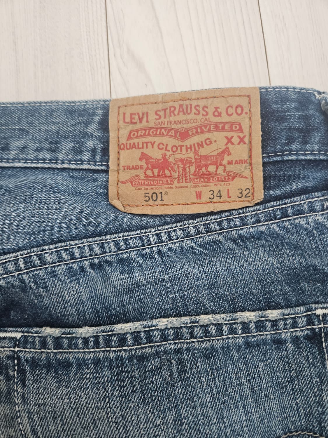 리바이스501 w34 L32 상품이미지2