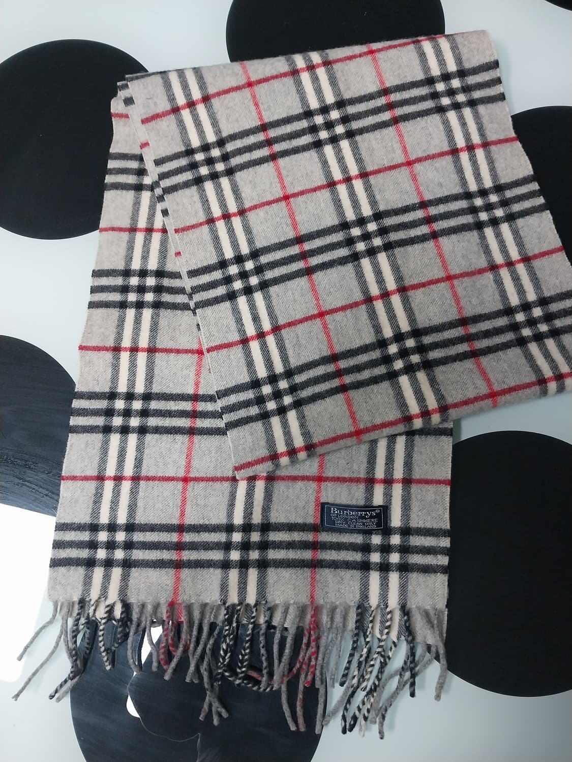 버버리 캐시미어 머플러 상품이미지1