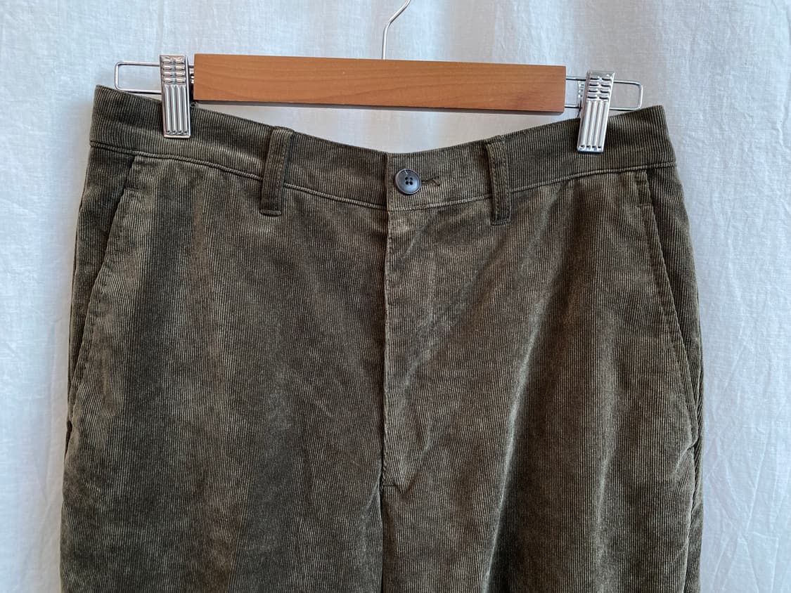 TOPVALU 카키 방한 밴딩팬츠(M) 상품이미지2