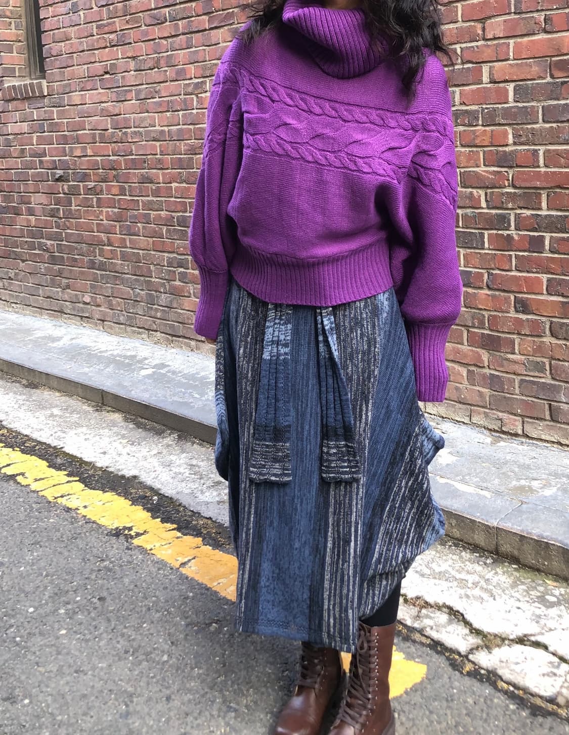 brushed skirt 상품이미지4