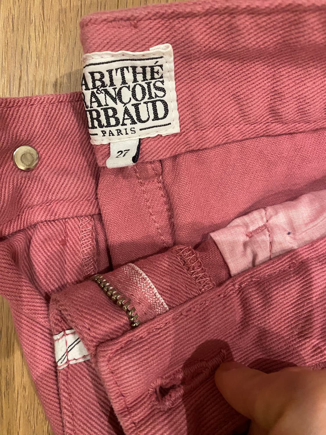 마리떼 핑크 바지 상품이미지2