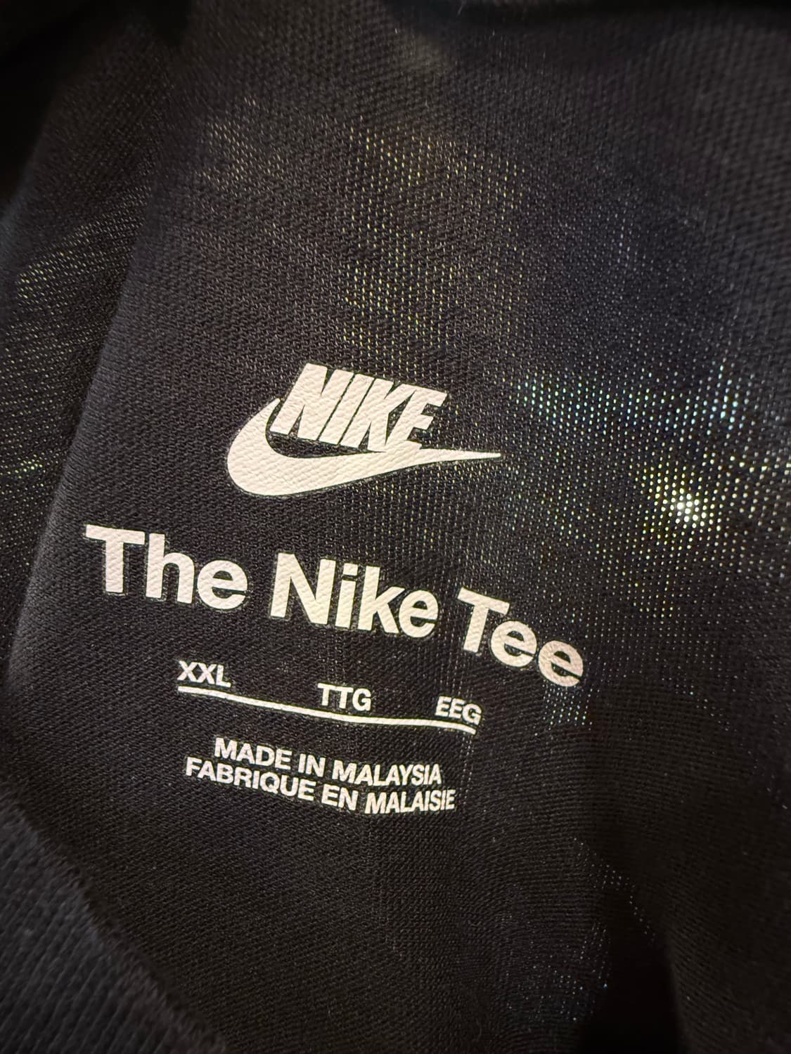 나이키 NSW 서울 티셔츠 블랙 상품이미지2