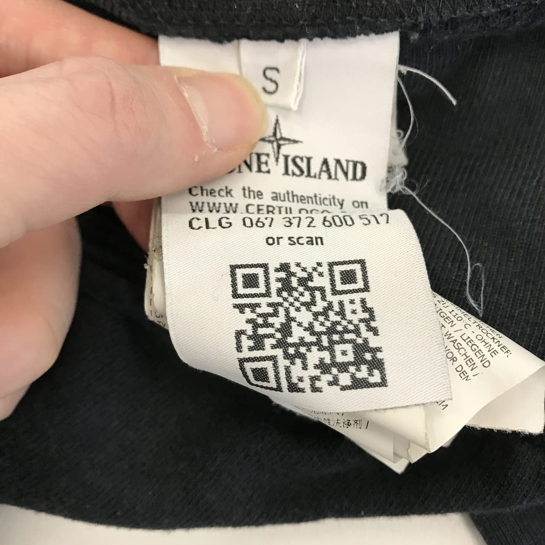 스톤아일랜드 후드집업 S 블랙 상품이미지5