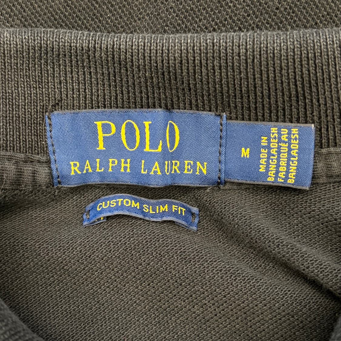 M 폴로랄프로렌 블랙 카라 반팔티 상품이미지4