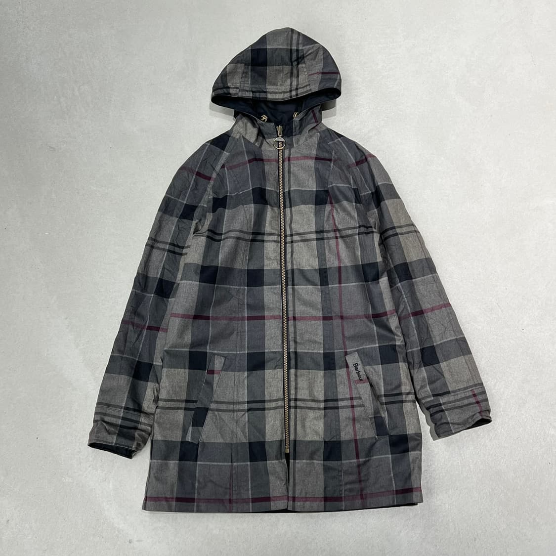 바버 타탄 리버시블 자켓 s09128 상품이미지2